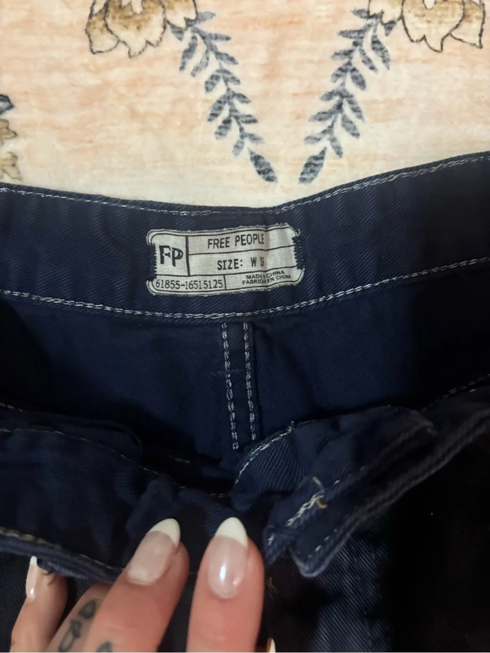 Free People denim short bundle